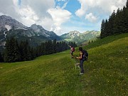 17 Vista in Arera, Corna Piana e Corno Branchino